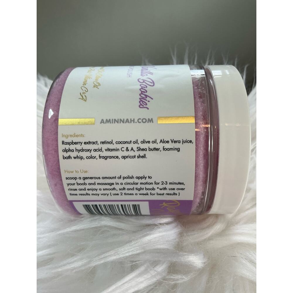 Aminnah Raspberry Vanilla Boobies Tightening & Lifting Polish NEW 8oz Retail $36 - Picture 3 of 6